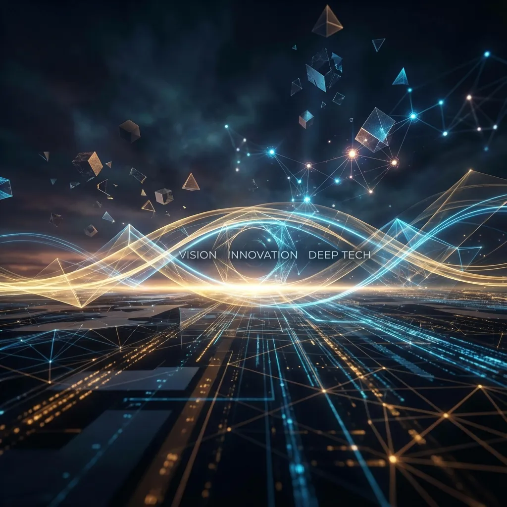 Futuristic horizon representing our vision